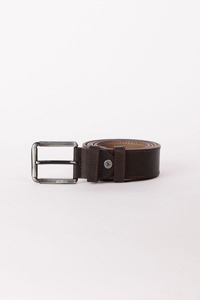 AC&Co / Altınyıldız Classics Ανδρική Ζώνη Jean Jean σε καφέ Casual Faux Leather