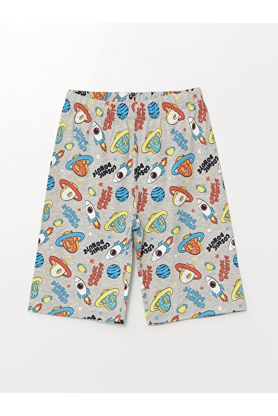 LC Waikiki Fiú pizsama szett rövidnadrággal - nyakú, rövid ujjú