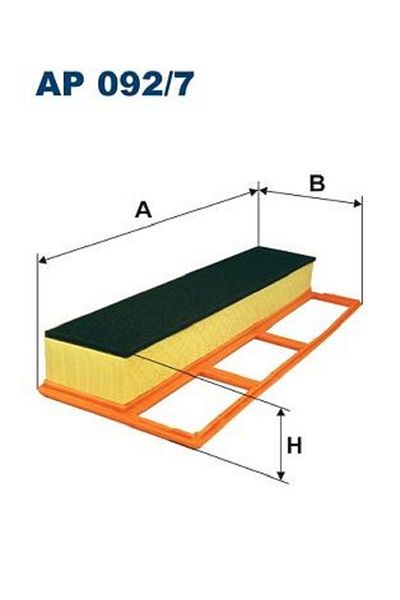 Filtron AP092/7 Filtron Air Filter for - Fiat 500, Albea 03> Linea Doblo 04> Fiorino 08> Panda 03> Punto II Model