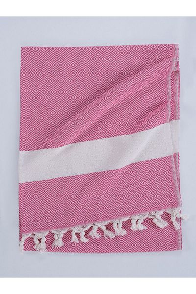 MirCotton Πετσέτα μπάνιου 100x180 100% βαμβακερή με λεπτομέρεια διαμαντιού