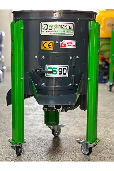 Yeşil Makina YEŞİL MAKİNA CS90 CEVİZ SOYMA MAKİNESİ 90 LİTRE 50 KG SABİT DEVİRLİ