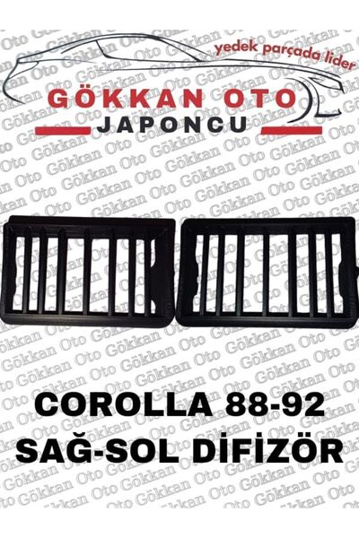 HAVALANDIRMA IZGARALARI KÖŞELER R/L COROLLA 88-92