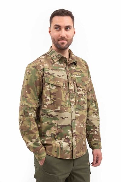 VAV WEAR Outdoor Taktik Pamuklu Erkek Gömlek TACTEC01