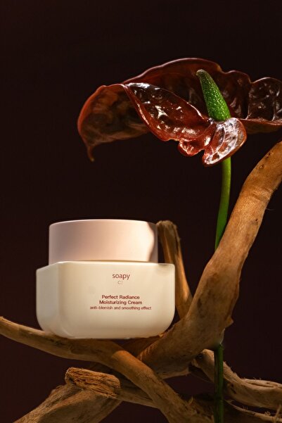 Soapy Co Perfect Radiance Nemlendirici Krem - Leke Karşıtı Tranexamic Acid, C Vitamini - 50 mL