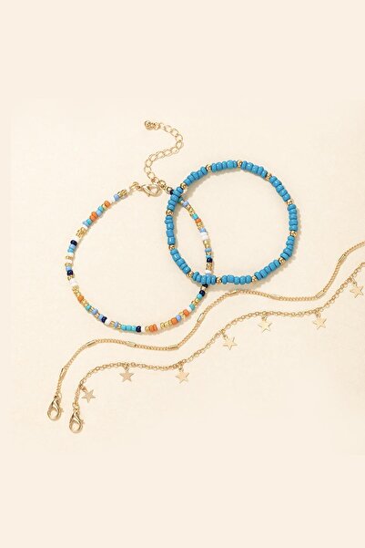 New Obsessions خلخال أنيق مزين بالنجوم