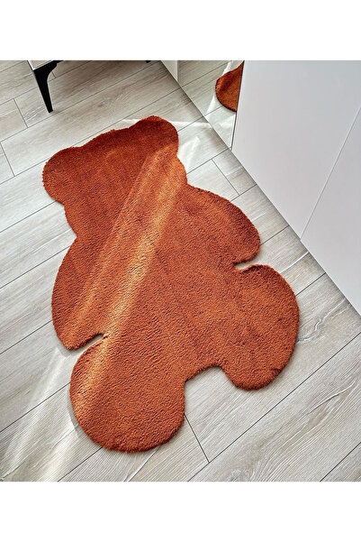 ALgorand Home Oturma Odası Kiremit Peluş Kalın Halı Yatak Odası Başucu Seviml...