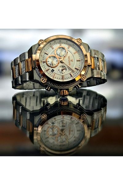 Raymond Steel Men's Wristwatch