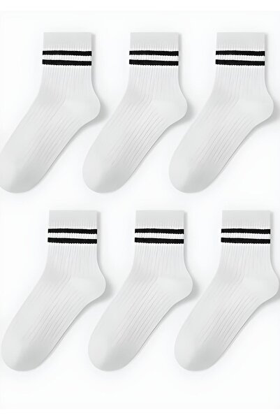 MY MENORA SOCKS Комплект 6 чифта раирани чорапи