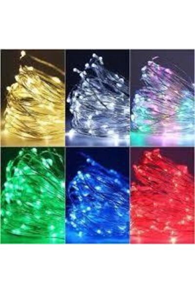 Genel Markalar 3 Metre 2 Pilli Mavi Peri Led--led Işık Güçlü Işık Etkisi