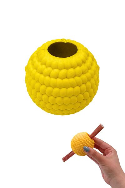 Havhav Natural Rubber Dog Bite Ball Reward Food Storable Dog Toy Does Not Contain Toxic Substances