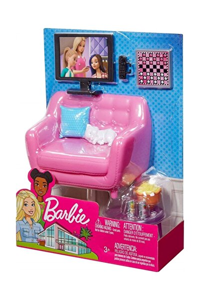 Barbie Bebek'in Ev Içi Dekorasyon Aksesuarları Fxg33 Fxg36 - Koltuk