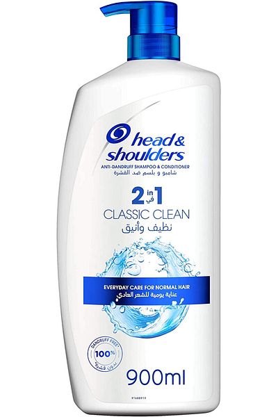 Head&Shoulders Head & Shoulders Classic Clean 2in1 Anti-Dandruff Shampoo 900ml