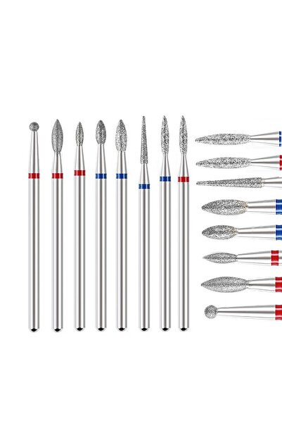 Full Beauty مجموعة من 8 قطع من طرف آلة المطحنة الماسية لمطحنة الأظافر