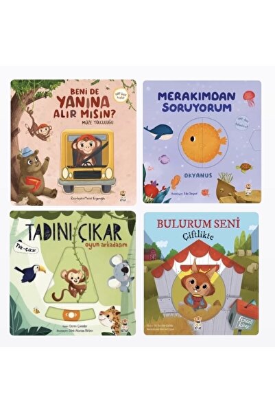 Sincap Kitap 4'lü Set ( Beni de Yanına Alır mısın ? Merakımdan Soruyorum- Tad...