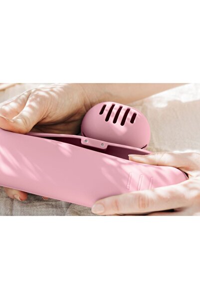 Mamastuff Silikon Makyaj Fırçası Çantası - Kalem Kutusu Organizer - Küçük Boy Pembe