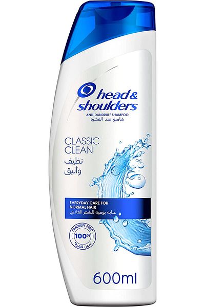 Head&Shoulders شامبو كلاسيك كلين مضاد للقشرة من هيد آند شولدرز، 600 مل