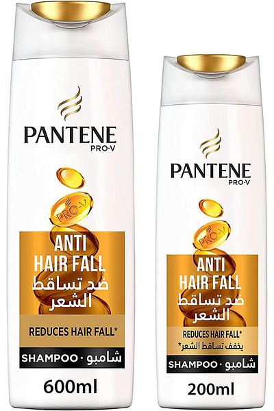 Pantene Pro-V Anti-Hair Fall Shampoo Pack 600 ml + 200ml Free