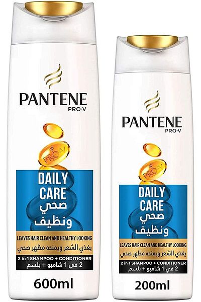 Pantene Pro-V Daily Care Shampoo Pack 600 ml + 200ml Free
