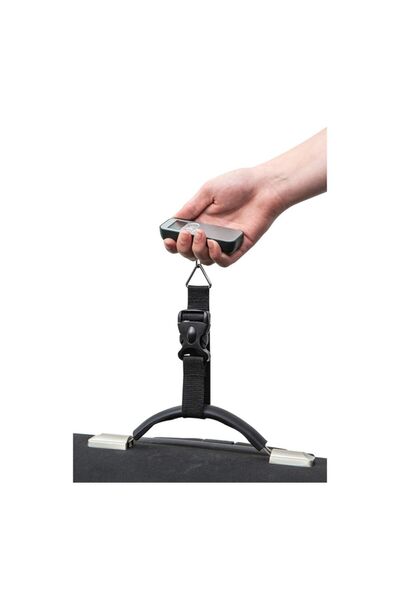 TFA Dostmann Dijital Ağırlık Ölçer, El Valiz, Bavul, Bagaj Tartısı, Terazi 40kg