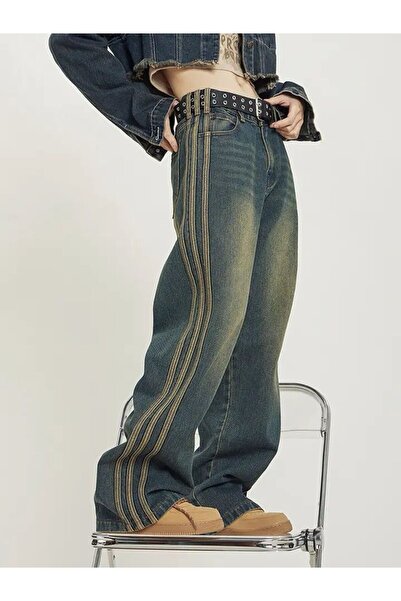 DEEFWEAR Y2K RECYCLED BAGGY POCKET STAR JEAN PANTOLON