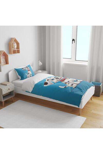 ECEMRE 3D Digital Printed Single Duvet Cover Set - Ambossed
