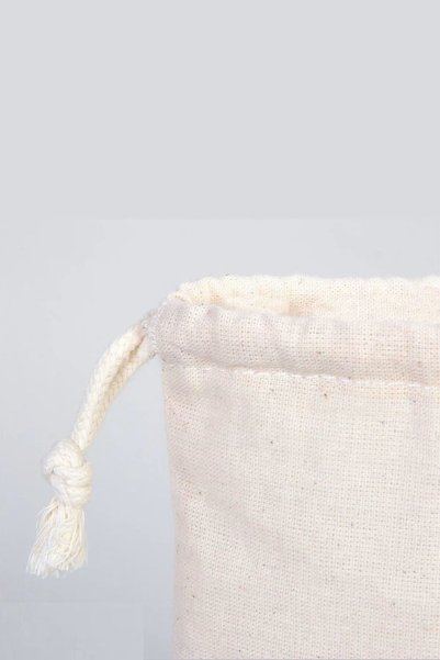 stonehill 2 Drawstring Ruched Fabric Pouches 20x30 cm