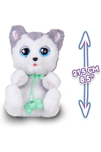 Baby Paws HUSKY ADORABLE PET PLUSH PUPPY Cuddle and play