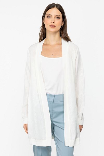 ON Patterned Ribbed Cardigan