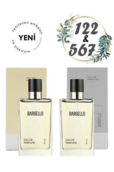 Bargello 122 ORİENTAL KADIN PARFÜM 50 ML EDP + 567 FRESH ERKEK PARFÜM 50 ML EDP