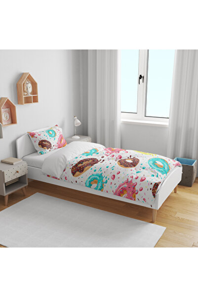 ECEMRE 3D Digital Printed Single Duvet Cover Set - Ambossed