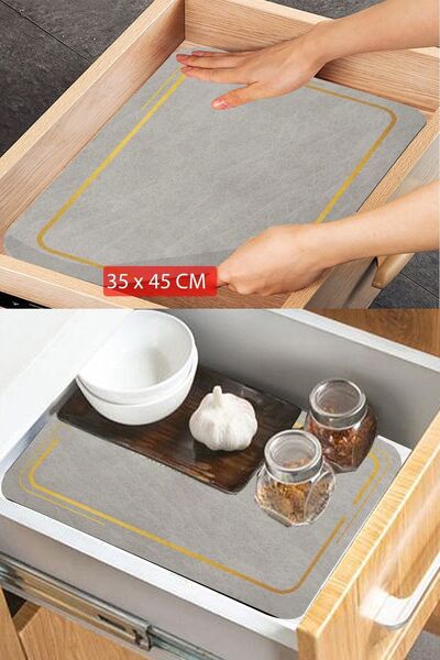 Else Dekor Неплъзгащ се капак за чекмедже на шкаф, миещ се, хладилник