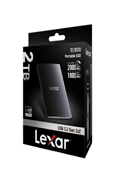 Lexar SSD portabil 2TB SL 500, 2000 MB/sn