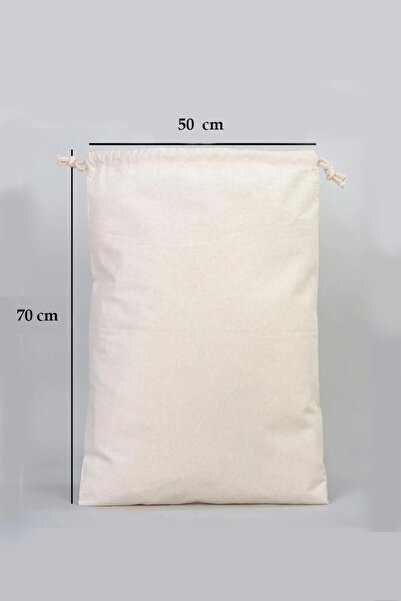 stonehill 2 Adet Çamaşır Makinesi Desenli Kanvas Çamaşır Torbası 50x70 Cm