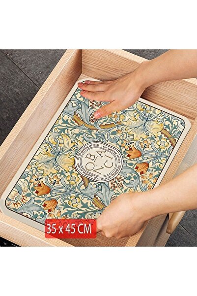 Else Halı Else Kaydırmaz Raf Dolap Çekmece Örtüsü Yıkanabilir Buzdolabı Içi Matı