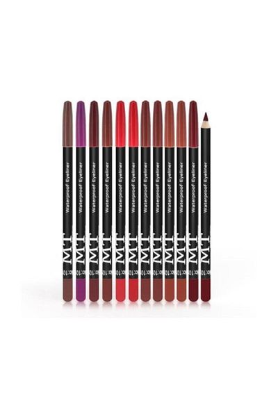 Makeuptime Mujgan 12-Piece Lip Pencil Set No:a Mt