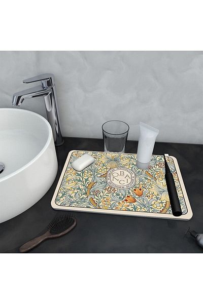 Else Dekor Water Absorbent Bathroom Organizer Σαμπουάν ντους Σαπούνι Κύπελλο Οδοντόβουρτσα Pad Organizer Χαλάκι παρουσίασης