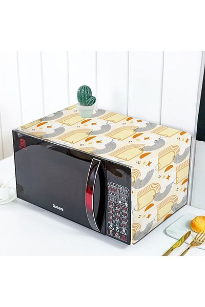 Else Dekor Minimalist Patterned Decorative Microwave Oven Cover 35x100cm