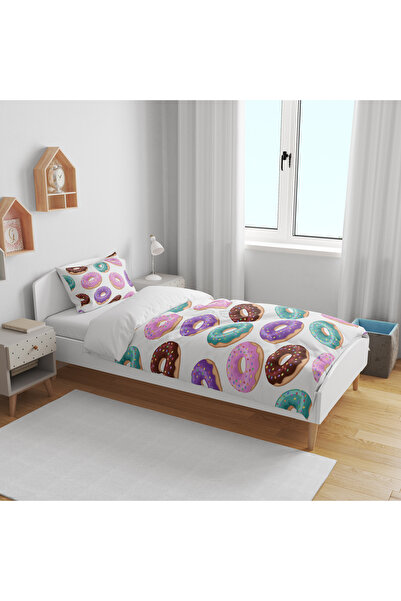 ECEMRE 3D Digital Printed Single Duvet Cover Set - Ambossed