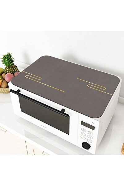 Else Halı Else Desenli Mikrodalga Fırın Örtüsü Koruyucu Mat Kaymaz Taban Yıka...