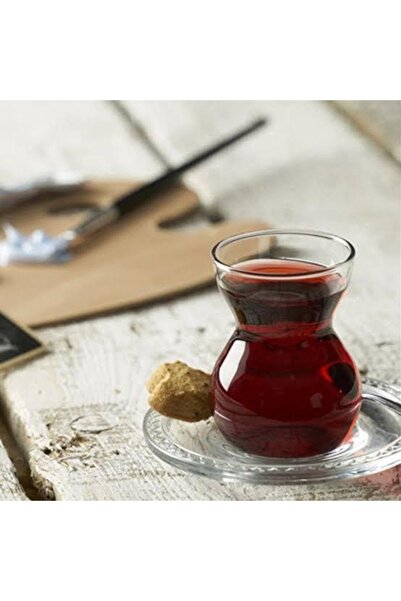 Paşabahçe Etnik 12 Parça Çay Bardağı Seti