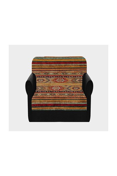 Else Halı Else Roșu Galben Song Model Canapea Canapea Extensibilă Husă de scaun 100x175cm