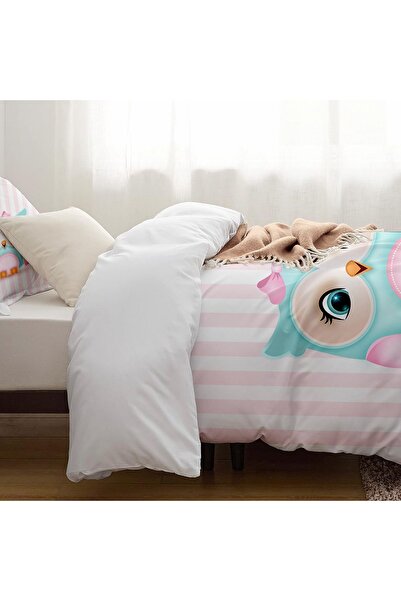 Else Dekor Owl Patterned - Single Children's Bedding Set