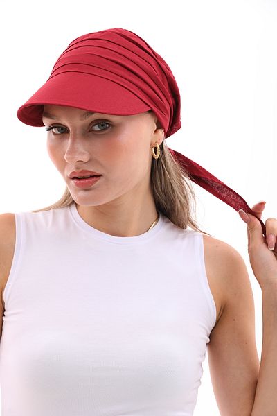 Ritagarcia Shielded Bandana Visor - Safari Tie-Up