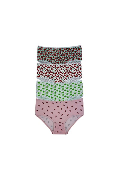 daniella Kadın 4'lü Büyük Beden Külot