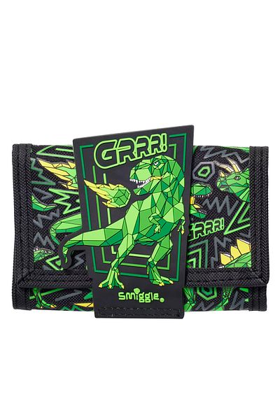 SMIGGLE Dinosaur Kids Wallet - Figured, Scented and Badge