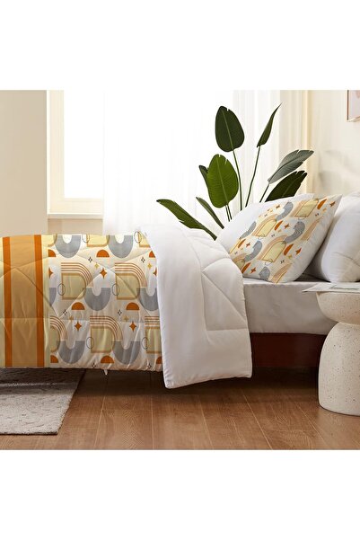 Else Dekor Одномісний та дитячий комплект постільної білизни з мікрофібри з капітоном - з візерунком та чохлом