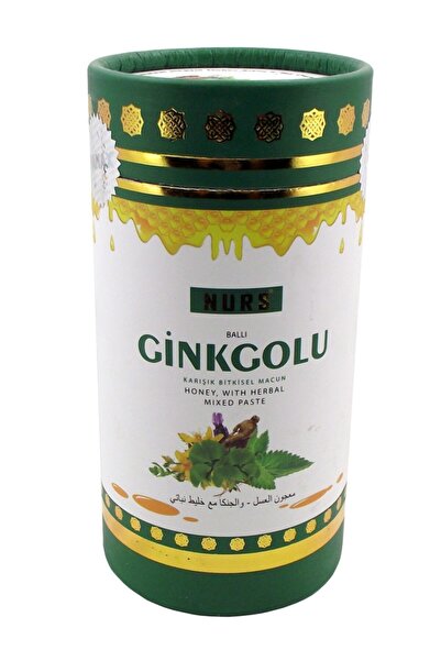 Nurs Lokman Hekim Nurs Ginkolu Ballı Karışık Bitkisel Macun 400gr /