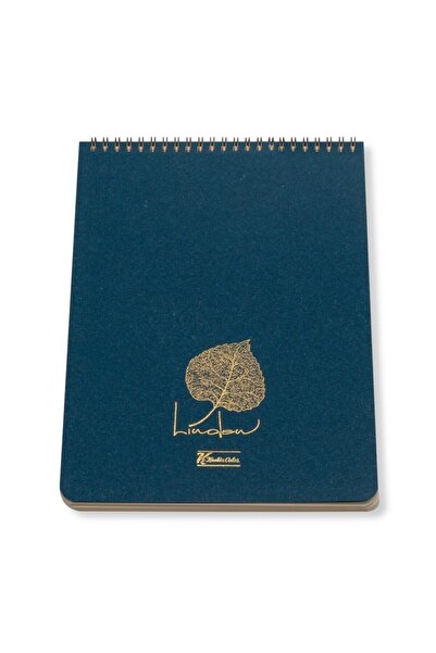 KESKİN COLOR لوحة مذكرة Linden مخططة مقاس A4 - أزرق