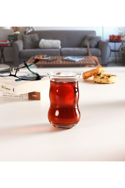 Paşabahçe 42981 Double Belled Tea Glass