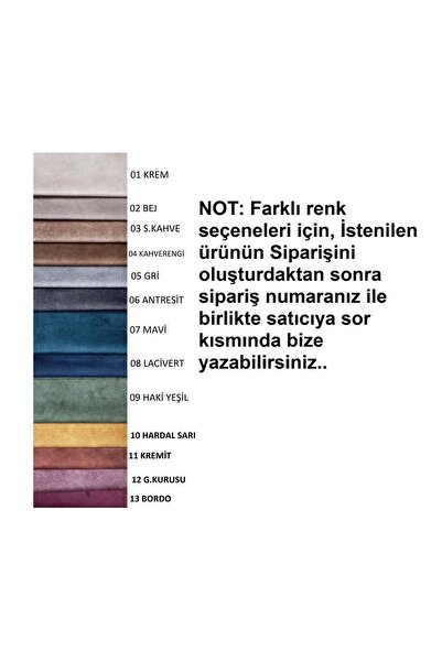 YUSE MOBİLYA VE AKSESUAR 140x40x45 Cayz Yatak Ucu Puf Gri